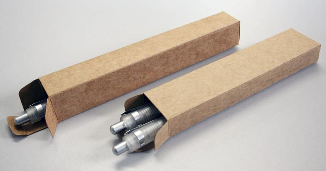 RD 89978-Estojo Kraft para 1 ou 2 canetas RD 89978-Estojo Kraft para 1 ou 2 canetas